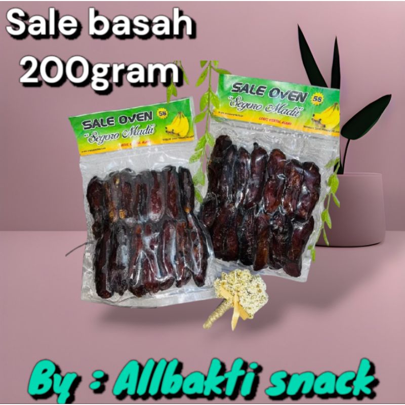 

TERLARIS PISANG SALE BASAH Netto.200gram/SALE BASAH/ALLBAKTI SNACK/SNACK VIRAL