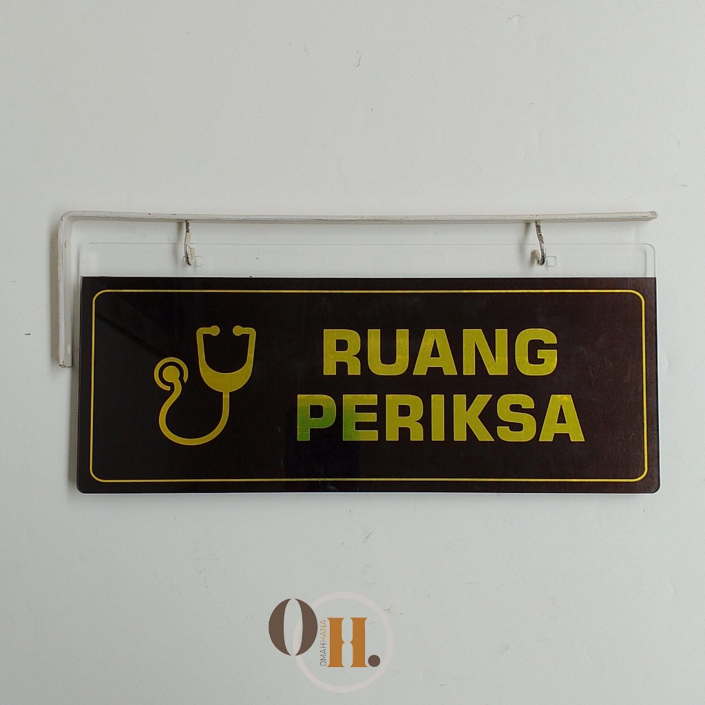 

Akrilik Gantung Ruang Periksa - Waiting Room - Akrilik Nama Ruang