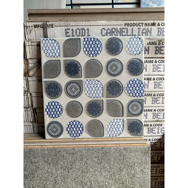 Keramik kamar mandi Mulia 25x25 Jasper blue