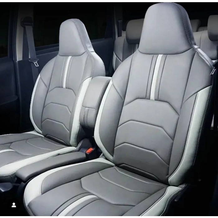 sarung jok mobil agya ayla 2013-2017 full set jok bahan standar oscar