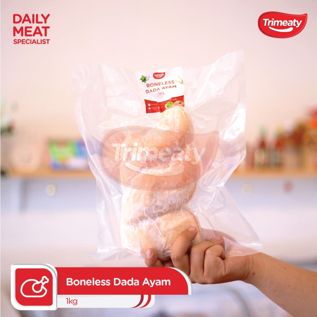 

Boneless Dada Ayam / Dada Tanpa Tulang / Dada Fillet / Ayam Broiler / Ayam Negeri 1kg