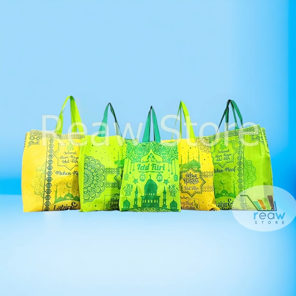 

Tas Spunbond Goodie Bag Kantong Souvenir Idul Fitri Lebaran Ramadhan