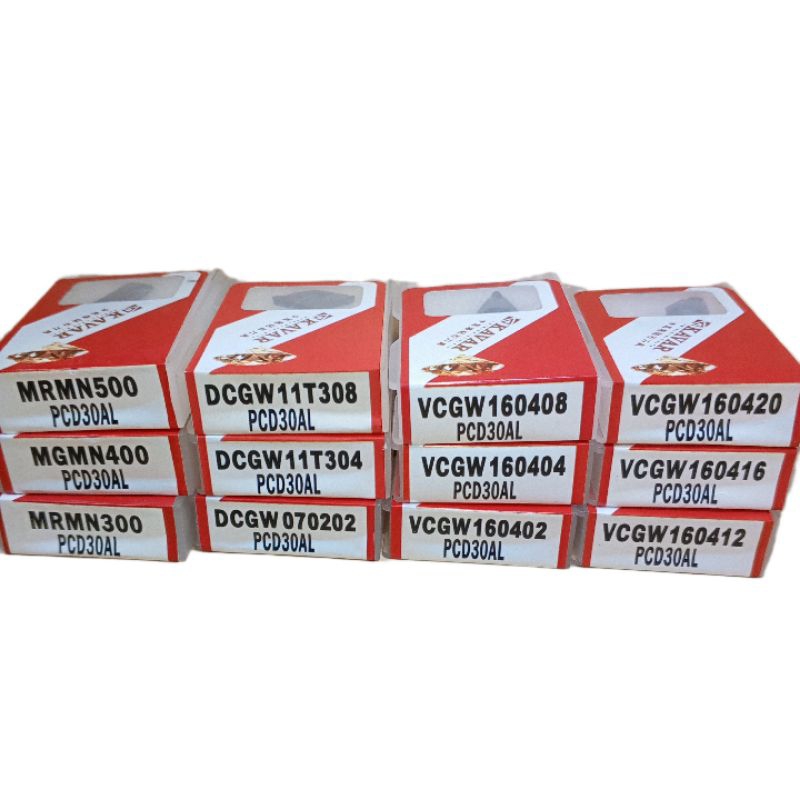 Insert PCD KAVAR Original Untuk Alumunium kinclong Mata Pisau Bubut KAVAR Baru