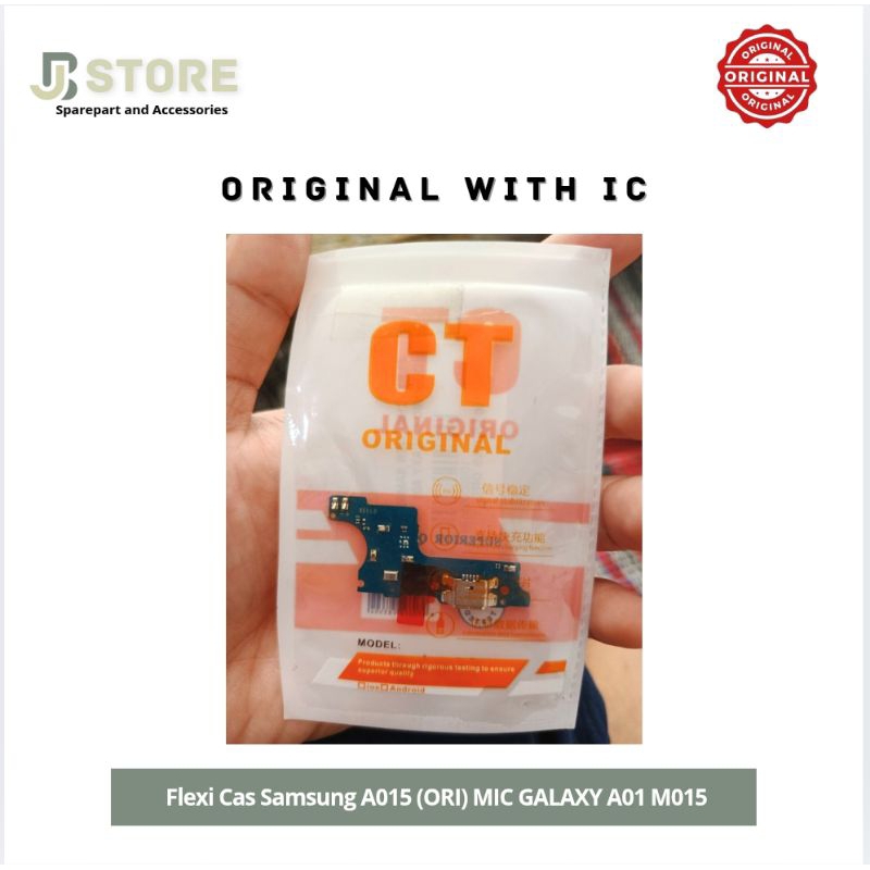 Papan Cas Fleksibel Board Cas Samsung A015 A01 M01 Original With IC