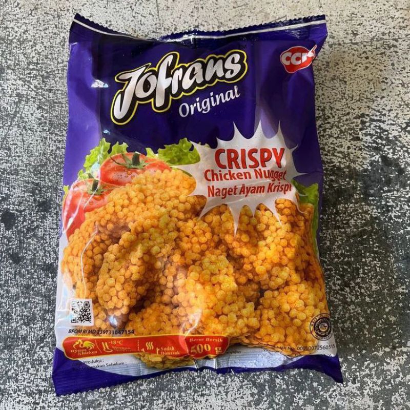 

Nugget Jofrans Crispy 500gr