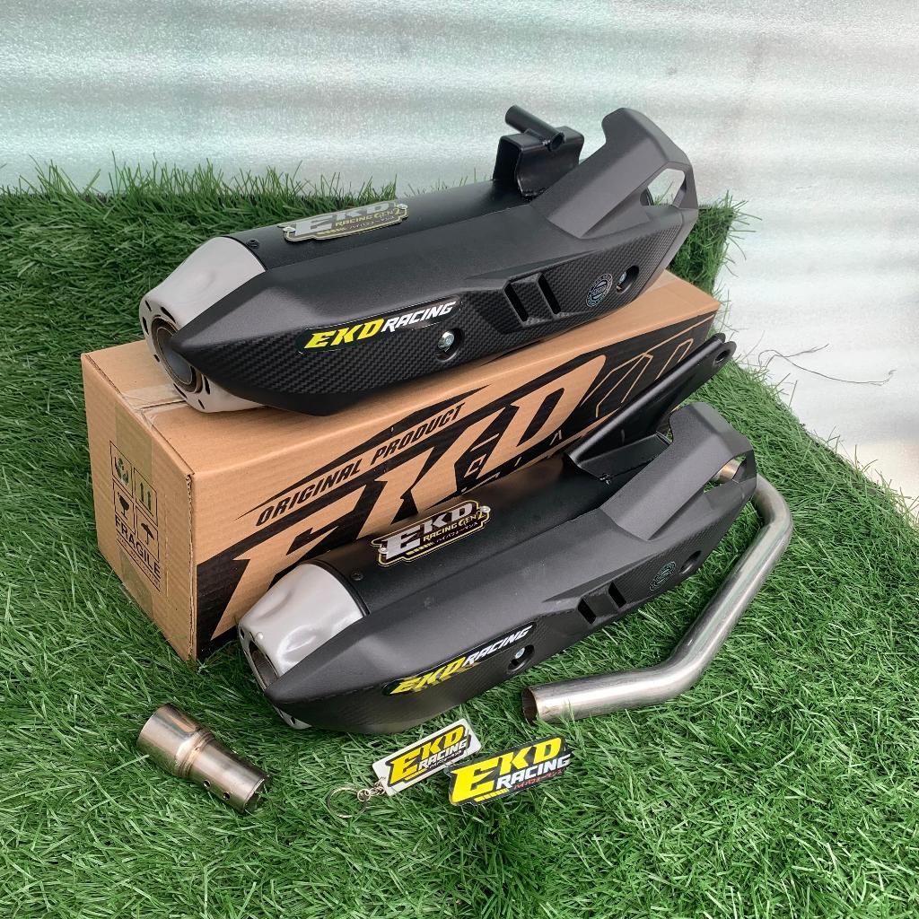 Knalpot Standar Racing Adem Ngebas Beat fi, Beat Karbu, Pop, Esp, Beat deluxe, Beat Street