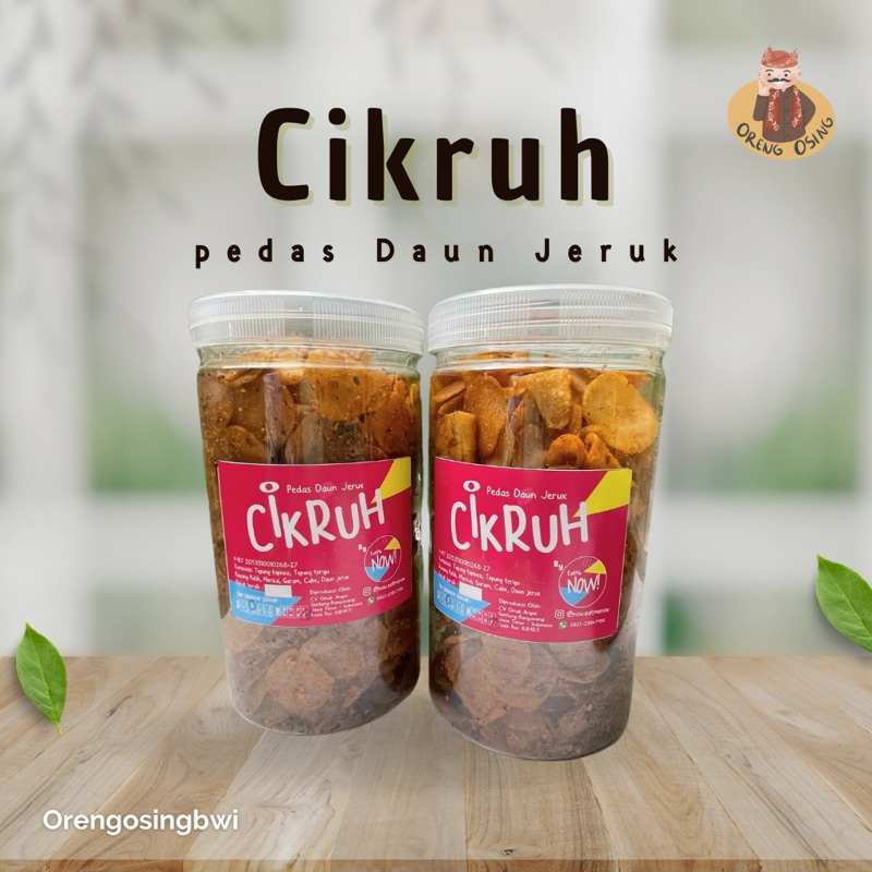 

ORENG OSING | Keripik Cikruh Pedas 450 gram