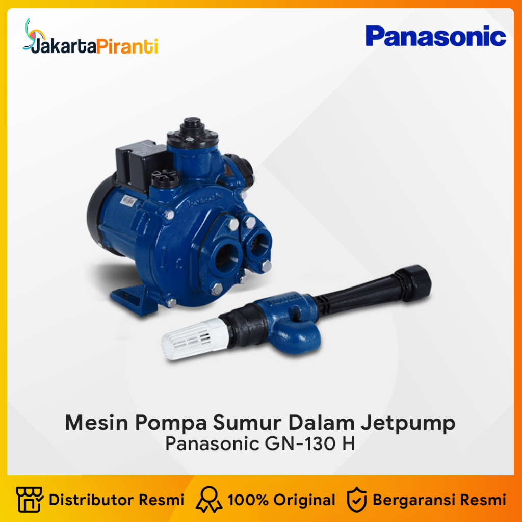 Mesin Pompa Air Sumur Dalam Jetpump Jet Pump 125 Watt Panasonic GN 130 H / GN-130H / GN130H