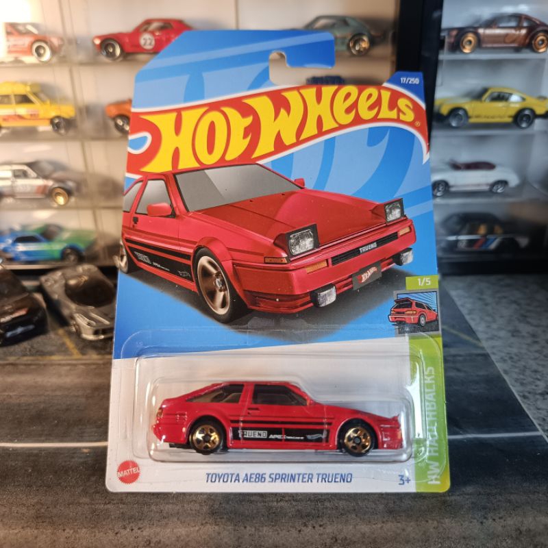 Hot wheels Toyota AE86 Sprinter Trueno