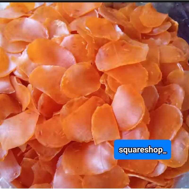 

Kerupuk kemplang orange 1kg