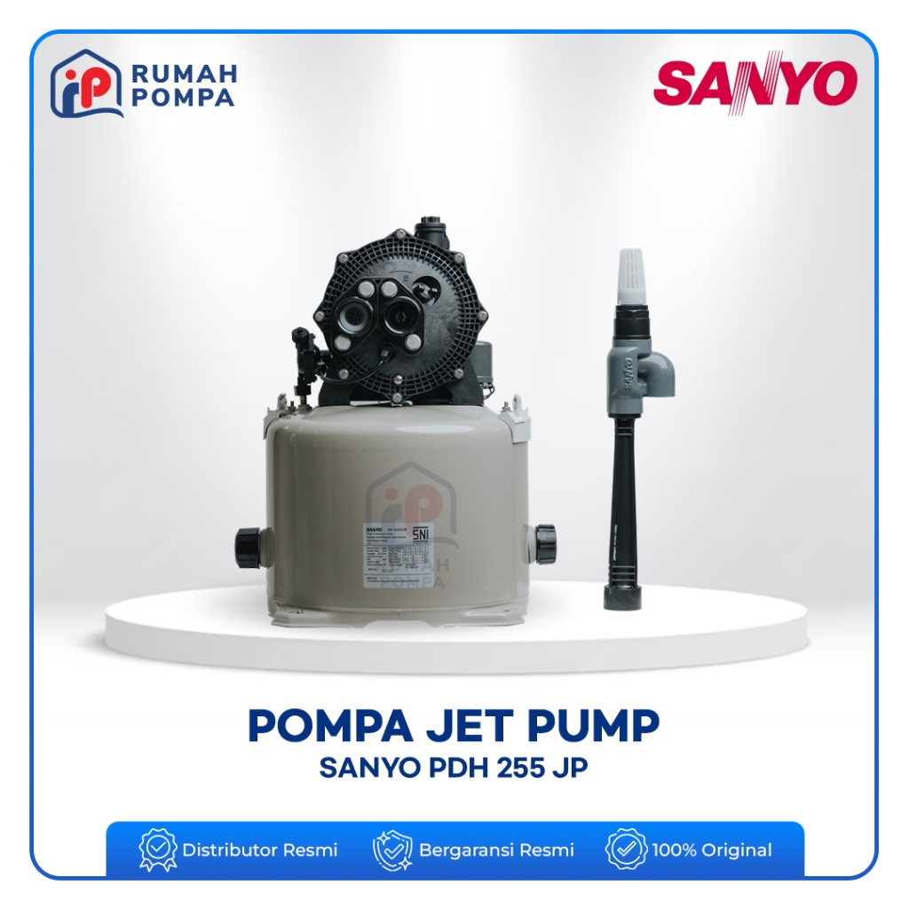 MESIN POMPA AIR JETPUMP SANYO PDH 255 JP