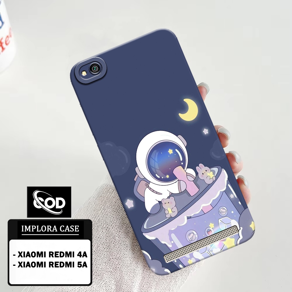 New Astronot Case - Case Xiaomi Redmi 4A / 5A Softcase Premium Pro Camera Lentur, Lembut & Tebal