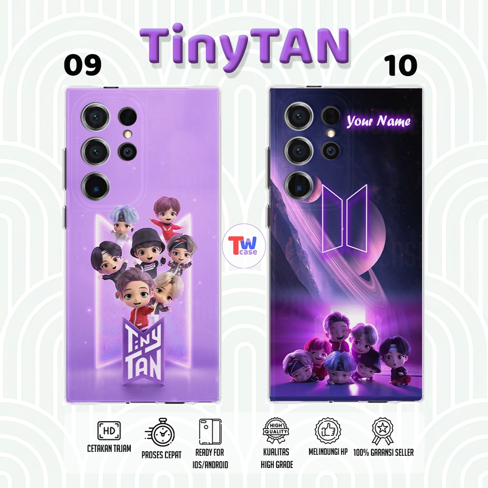 Casing HP Clear Tinytan Softcase TPU High Grade Collection Lucu 2 READY semua VARIAN