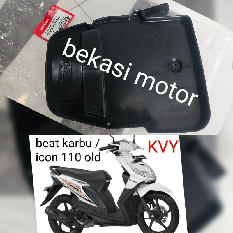 81256-KVY-700 cover tutup aki bagasi honda beat karbu / icon 110 old original 81256KVY700
