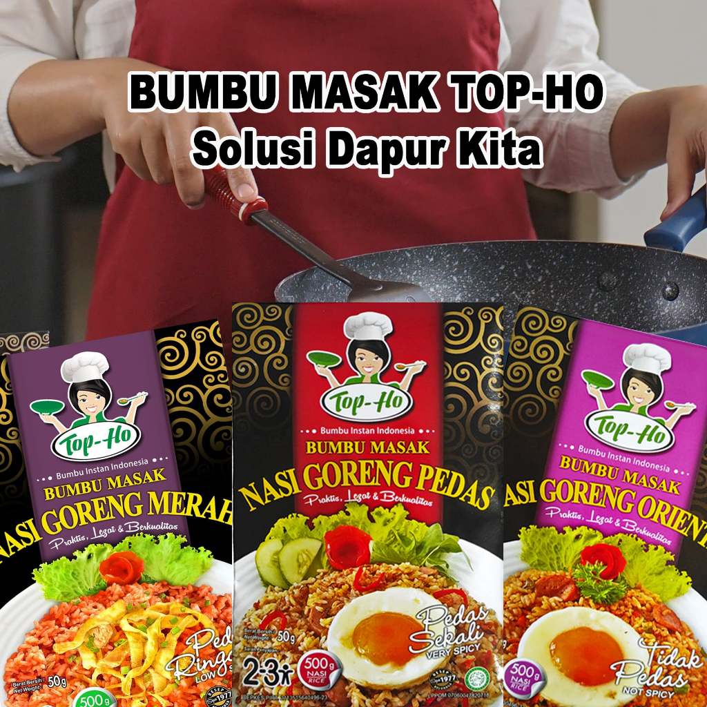 

Bundling Bumbu Masak Praktis Aneka Bumbu Nasi Goreng Topho (Solusi bagi dapur kita)