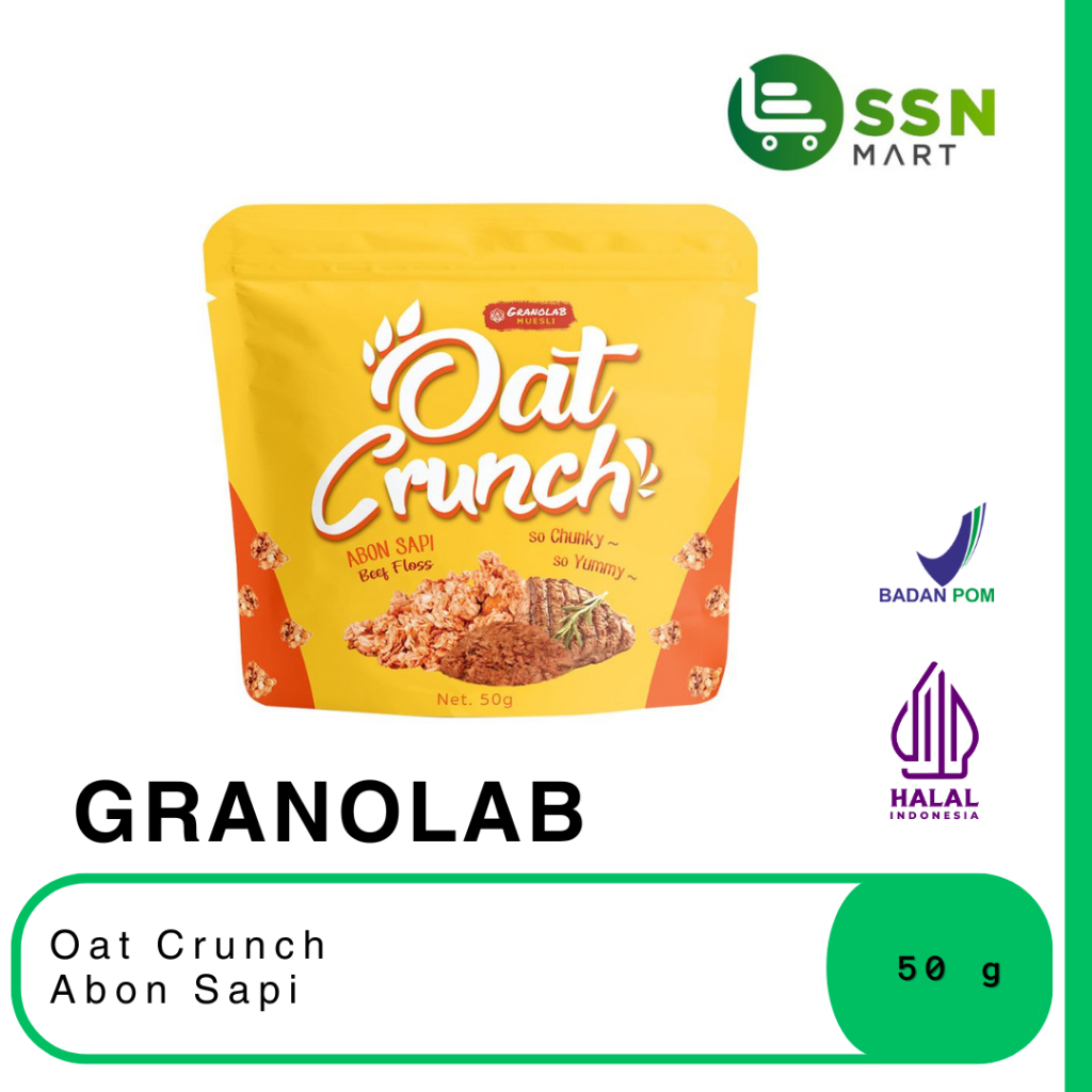 

SSNMart OatCrunch ABON SAPI 50g