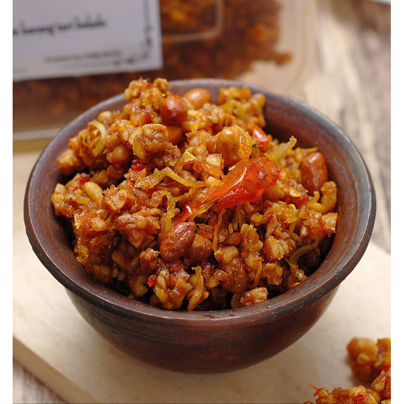 

Kering Tempe Teri Kacang isi 250gr