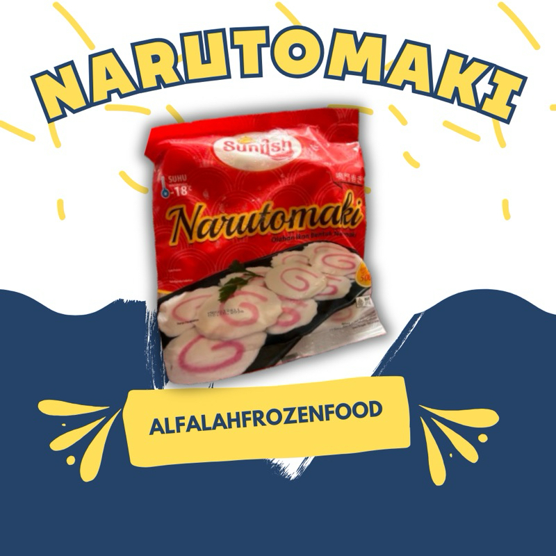 

NARUTOMAKI OLAHAN IKAN SUNFISH 500 gr