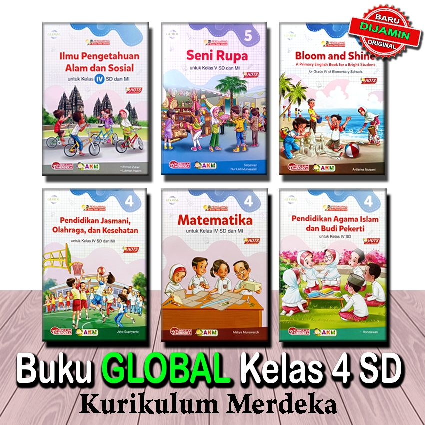 Buku Global - Tiga Serangkai - kelas 4 - kurikulum merdeka