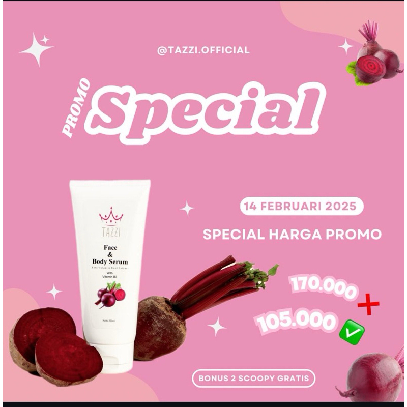 Face body serum Tazzi