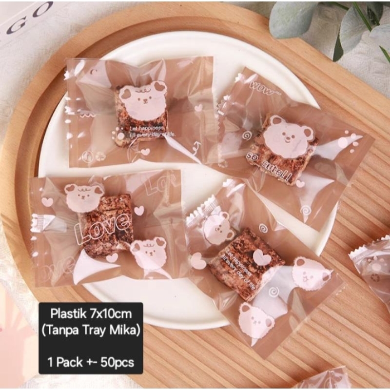 

Plastik 7x10cm | Plastik cookies | Plastik kue | Kemasan kue 7x10cm | Cookies packaging | Plastik nastar 7x10cm