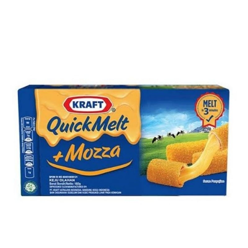 

Kraft QuickMelt MOZZA 150 gr MURAH Exp. September 25