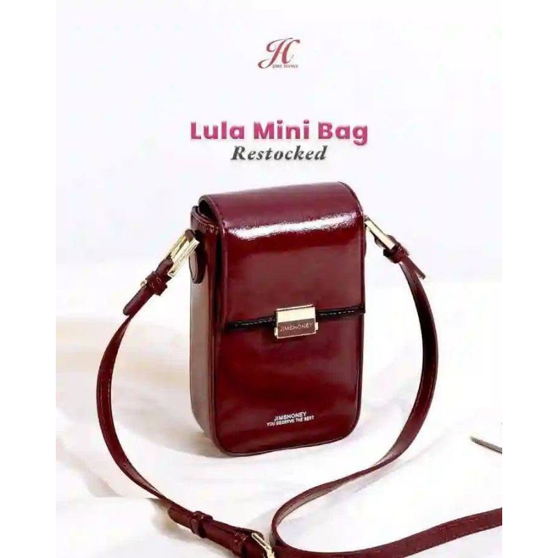 LULA MINI BAG JIMSHONEY TAS SELEMPANG TAS MINI WANITA TAS HP TAS DOMPET