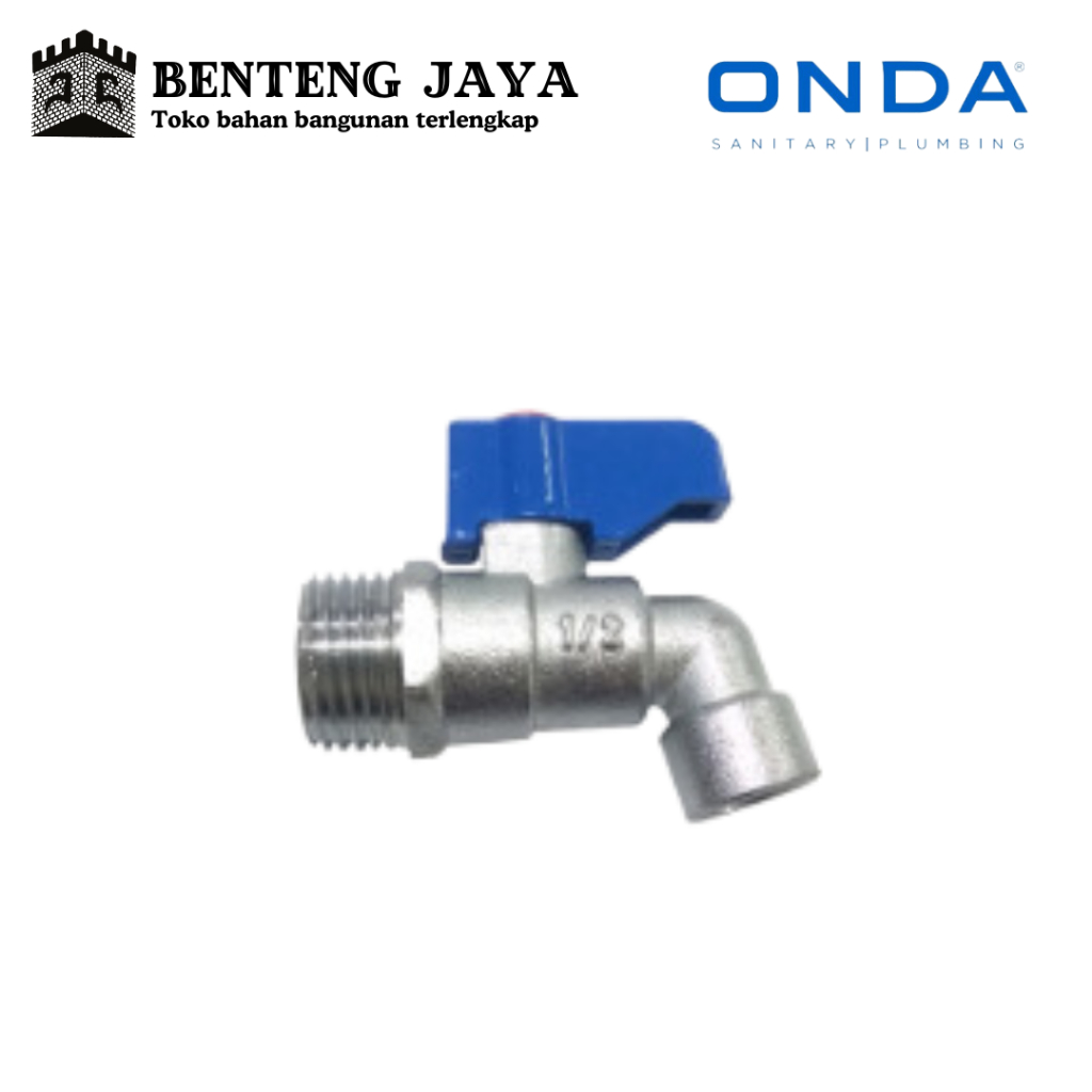 KRAN AIR ONDA 1/2" PENDEK PANJANG KRAN TEMBOK