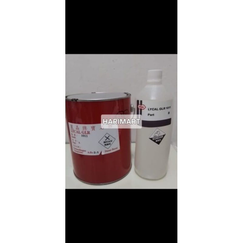 

lycal resin 1011 bening keras fibreglass 3:1