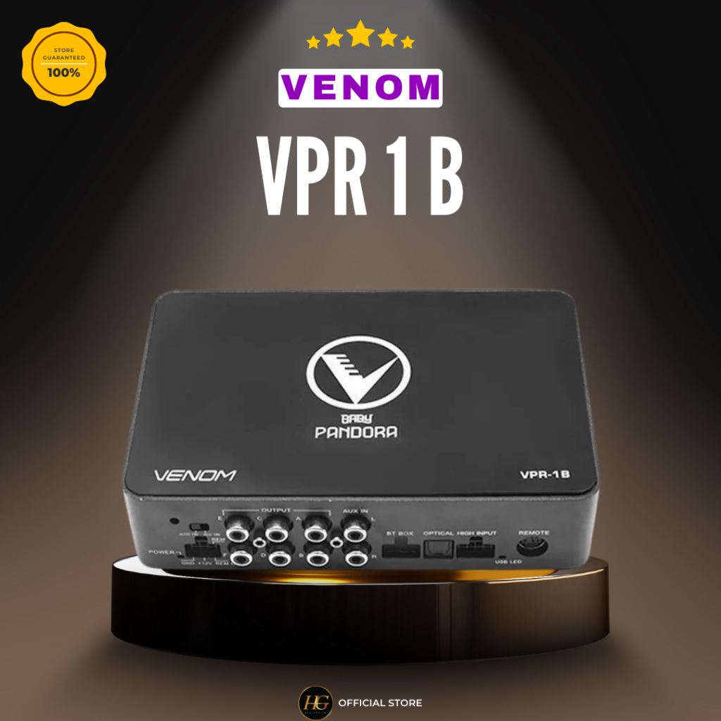 Processor 6 Channel Venom Pandora VPR 1 B
