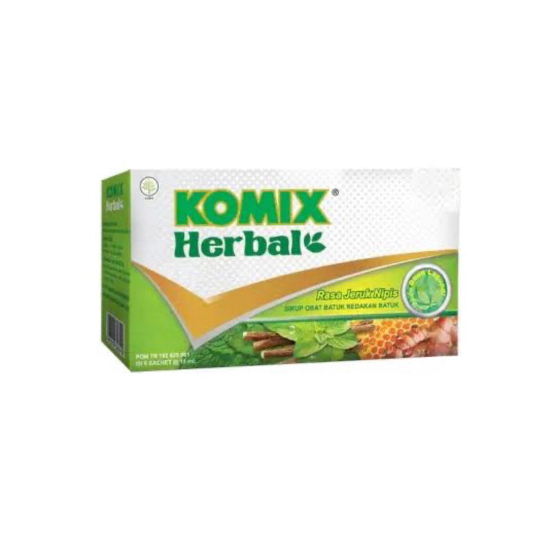 KOMIX HERBAL JERUK NIPIS ( 1 BOX = 6 SACHET )