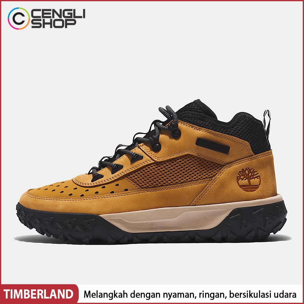 SEPATU TIMBERLAND SNEAKER BOOT PRIA ORIGINAL SNEAKERS BOOTS KULIT ASLI ORI TM11