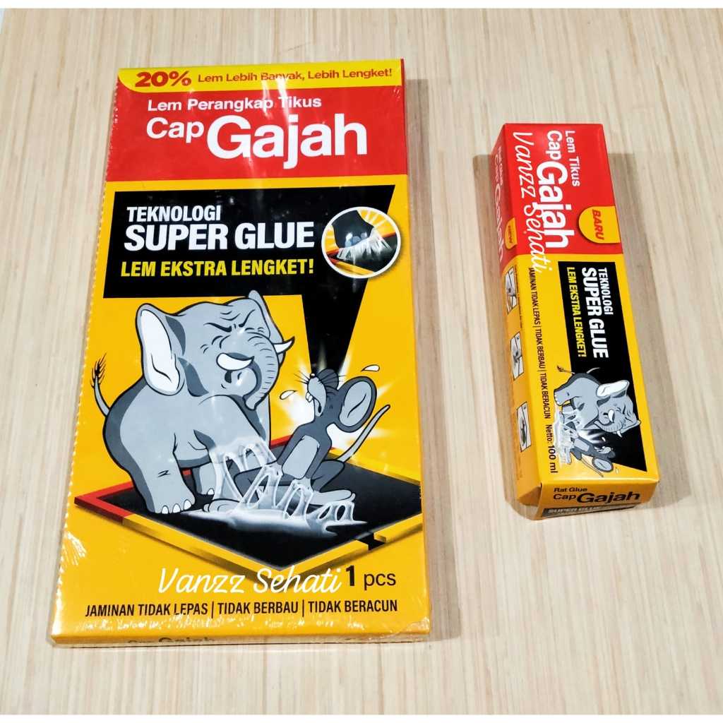 Lem Perangkap Tikus Cap Gajah / Lem Tikus