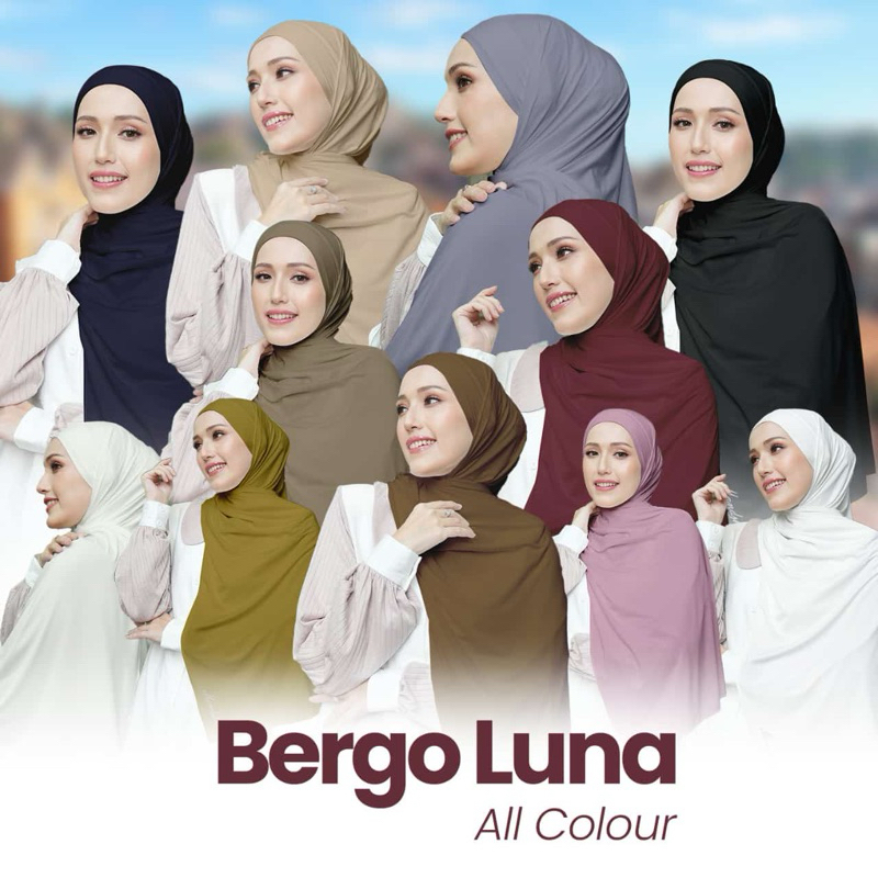 Hijab Mandjha Luna Bergo by Ivan Gunawan 11 Warna