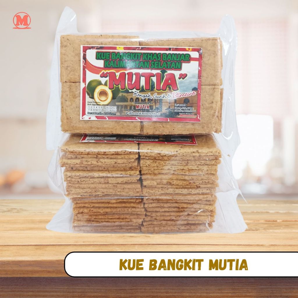 

Kue Bangkit Mutia Khas Banjar Kalsel Camilan Manis