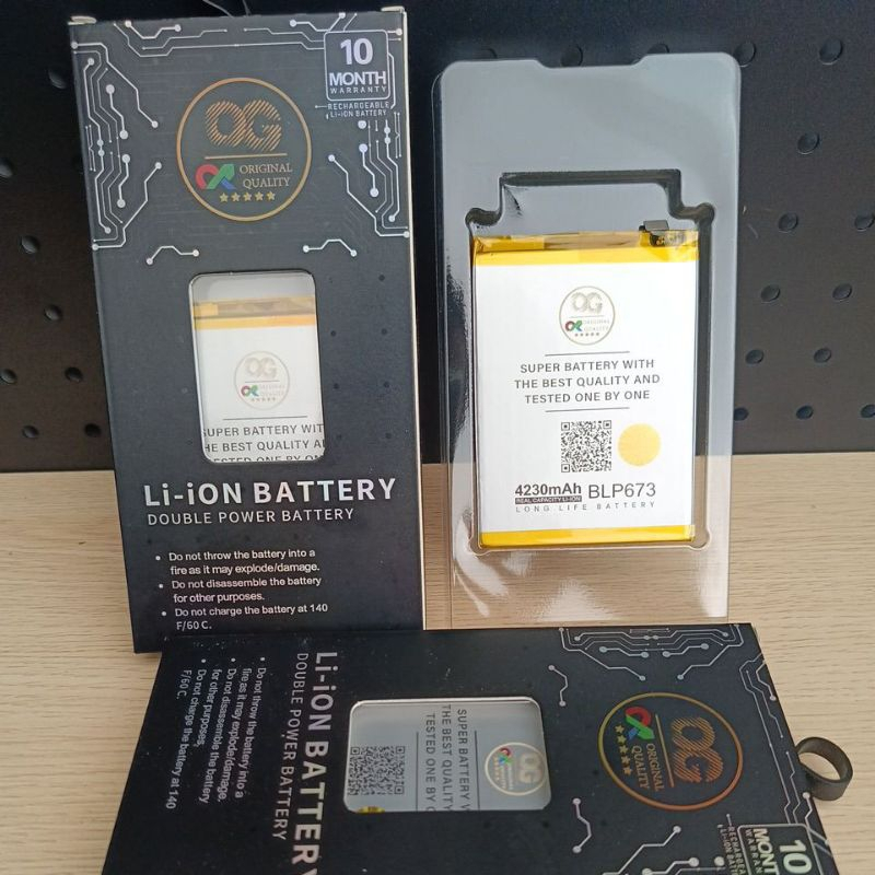 Batre Baterai Battery OG LI-ION DOUBLE POWER battery G533 BLP923 BLP673 BLP805 BL-49FX Original Qual