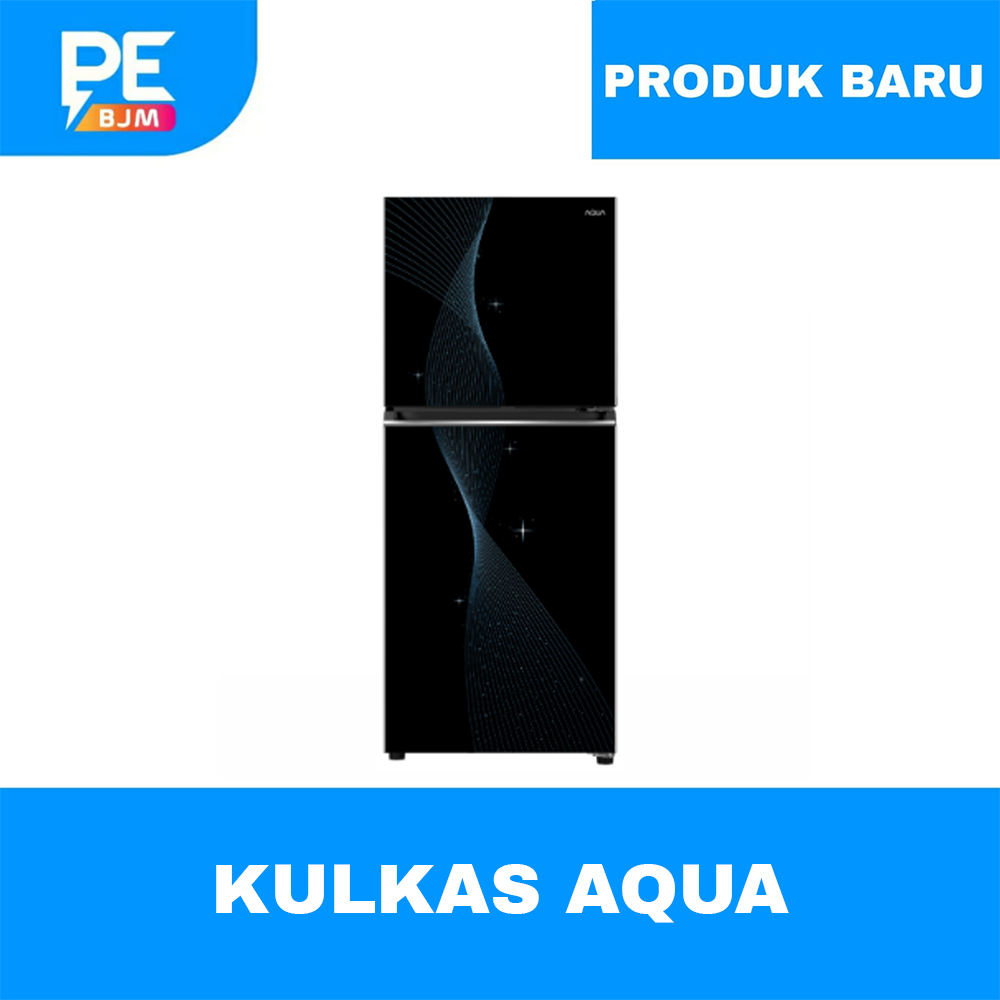 KULKAS AQUA 2 PINTU AQR-DTM245CBVSB 185 LITER GARANSI RESMI