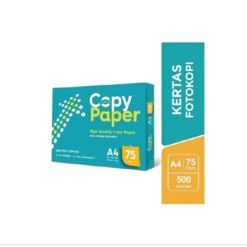 

Kertas HVS Copy Paper A4 75 Gsm 1 Rim ( 500 Lembar )