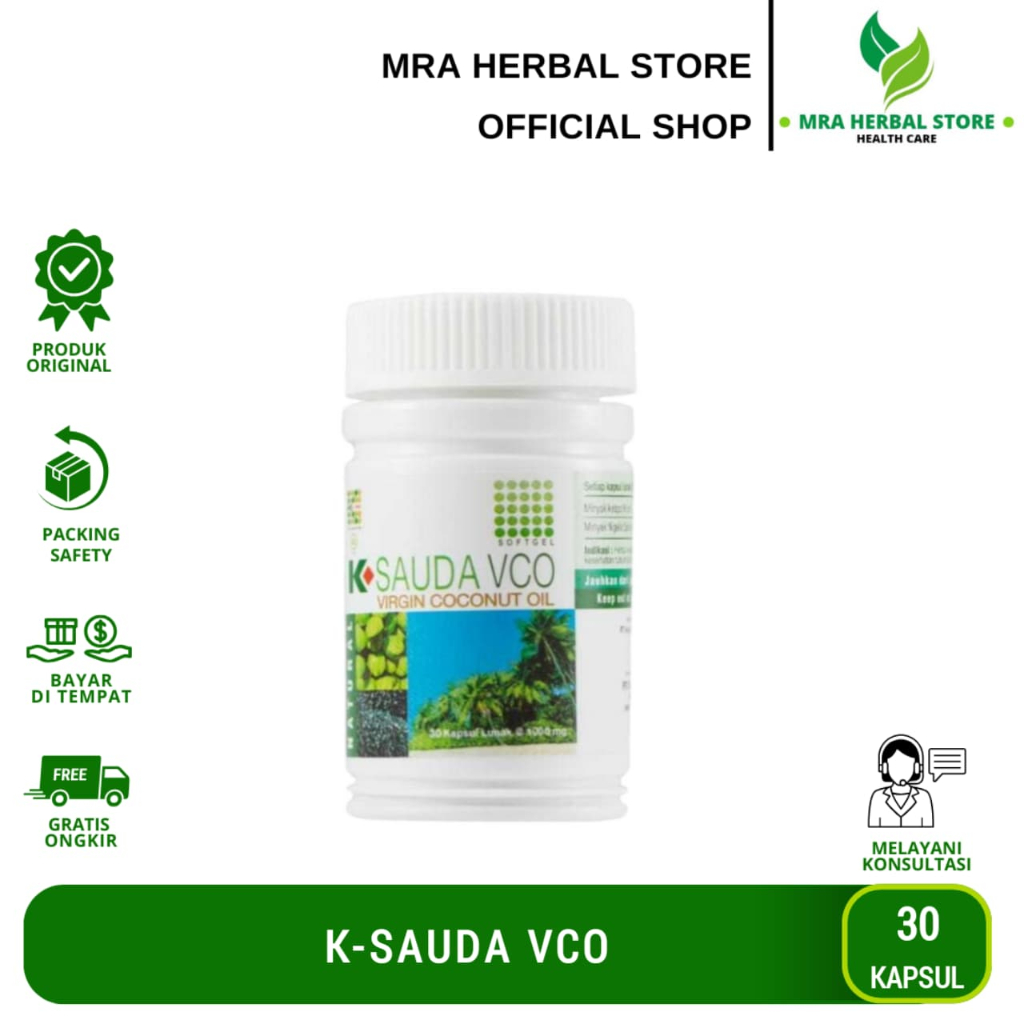 VCO Plus Habbatussauda | Virgin Coconut Oil Membantu Menjaga Kesehatan Tubuh | VCO K-Sauda K Link