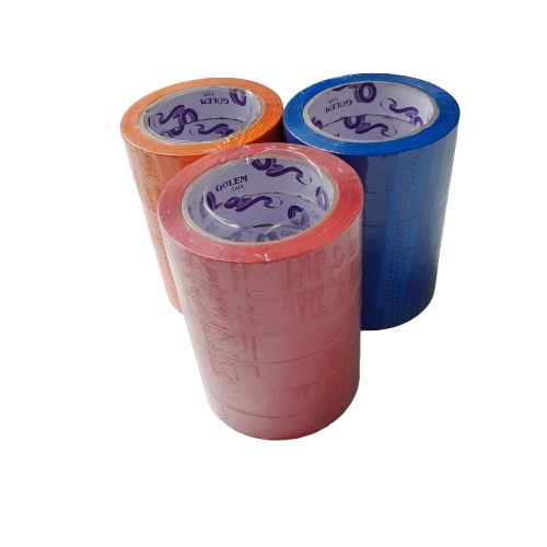 

Isolasi Warna 24mm 90yard GOLEM tape Lakban Plastik OPP