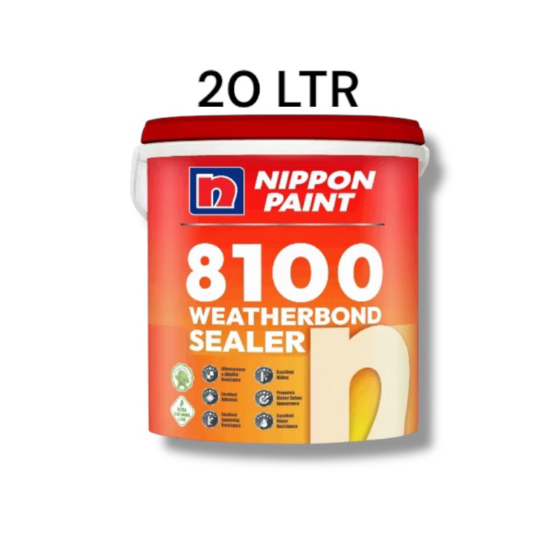 NIPPON PAINT 8100 WEATHERBOND SEALER (EXT) (20 LTR)