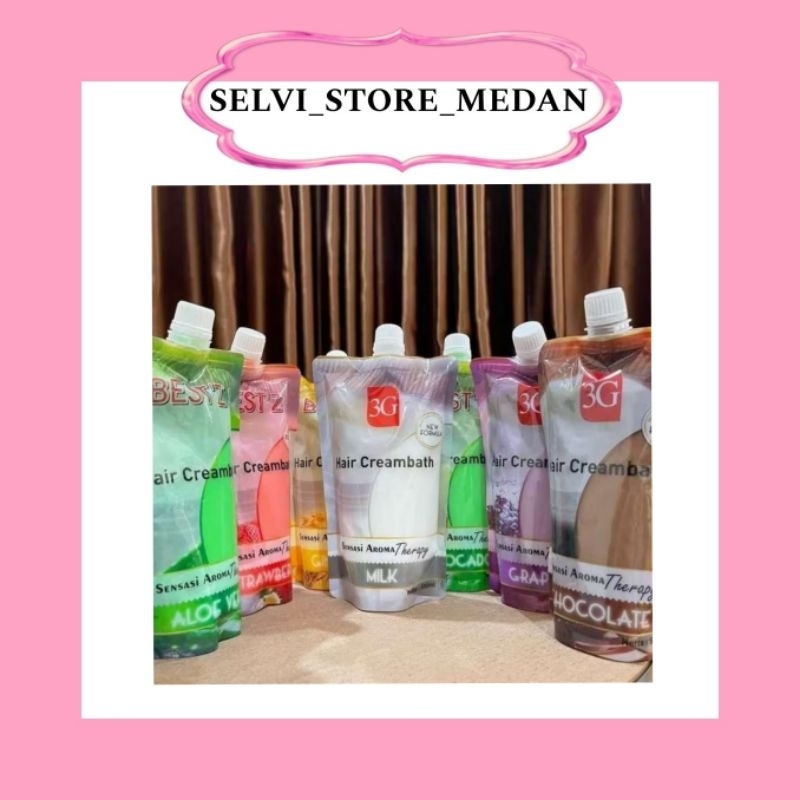 3G HAIR CREAMBATH 500ML