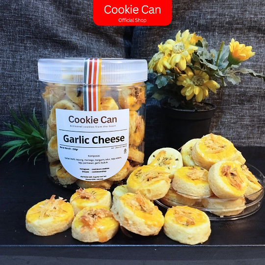 

Cookie Can - Garlic Cheese Premium
