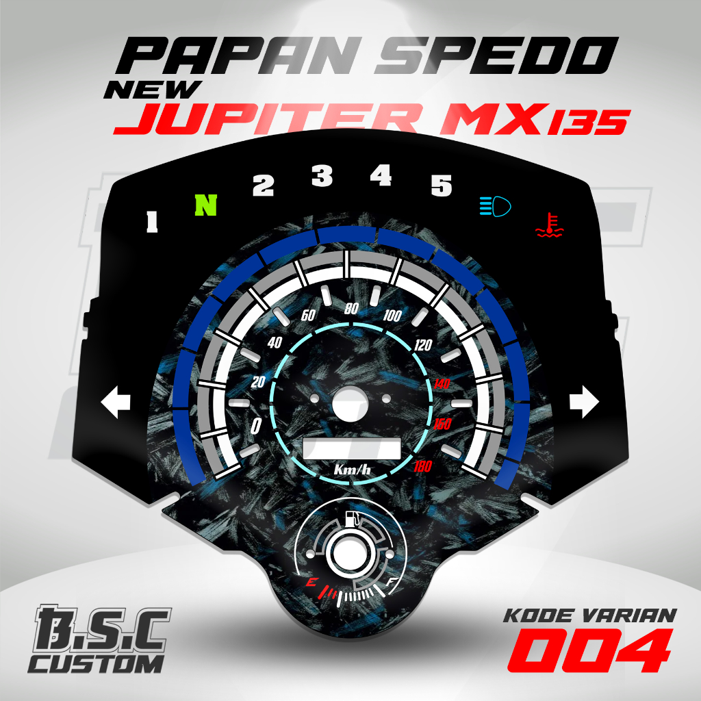 BISA CUSTOM PAPAN SPIDO PANEL SPEEDOMETER PAPAN SPEDO NEW JUPITER MX 135 NJMX 135 YAMAHA JUPITER