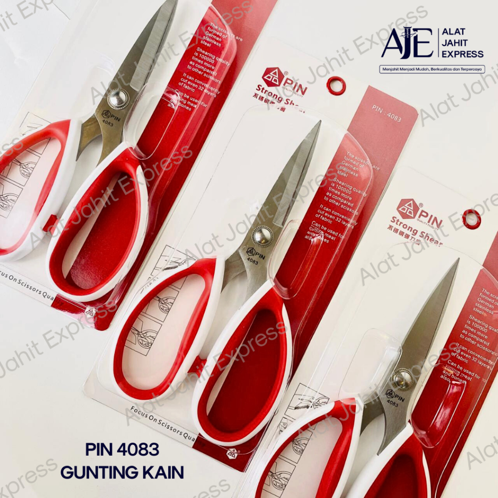 Gunting Kain PIN 4083 Gunting Kain Premium Merk Pin