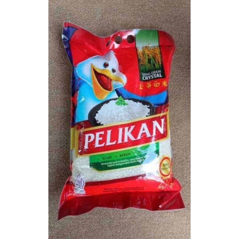 

beras pelikan 3kg x4