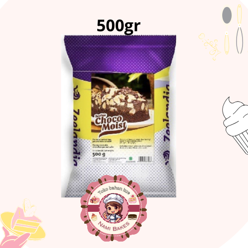 

Zeelandia Zeefine Choco Moist 500gr ( ED JUNE 2025 ) Tepung Premix Cokelat