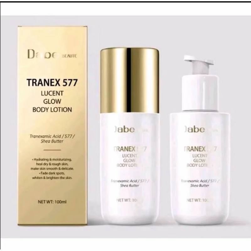 BODY LATION TRANEX 577 LUCENT GLOW - DEBE BEAUTE