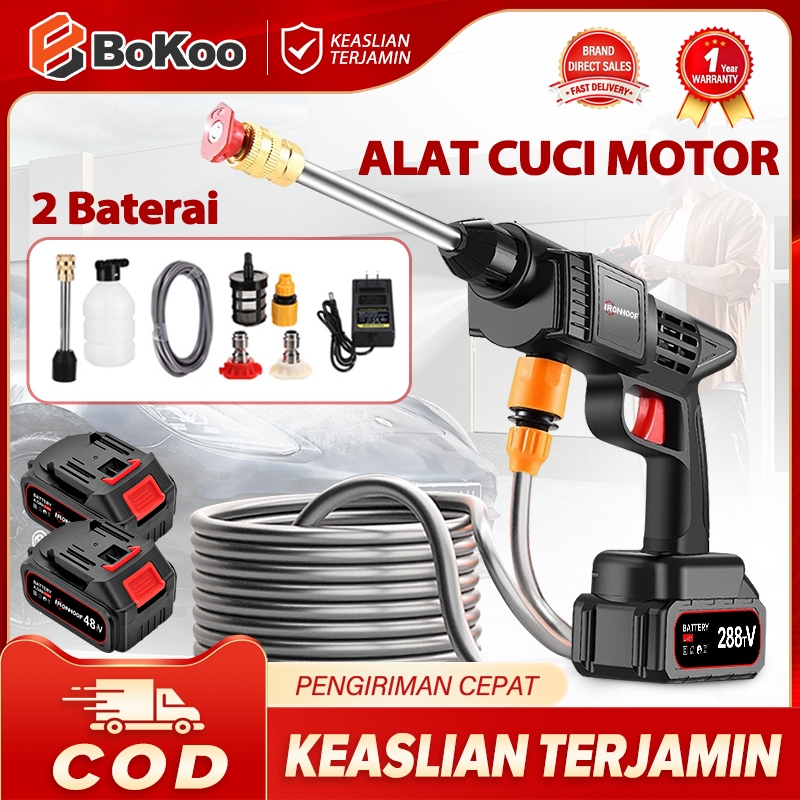 Ironhoof 288V: Alat Cuci Mobil dan Motor Portable