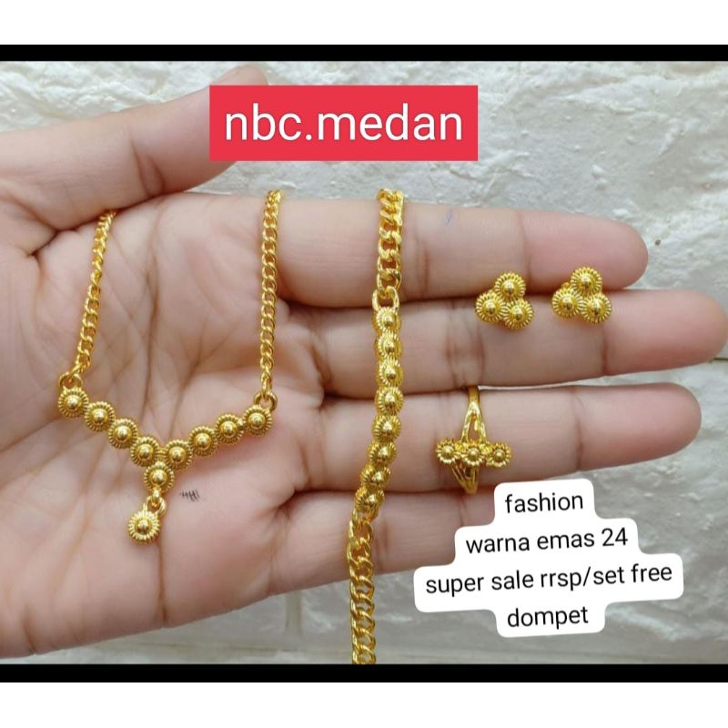 NBC.STAR: Set matahari ,kendari fashion lapis titanium super sale